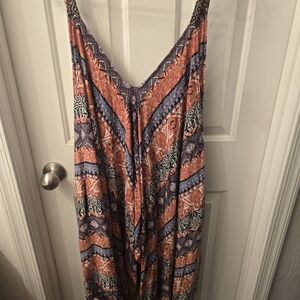 Bohemian Multicolor Maxi Dress